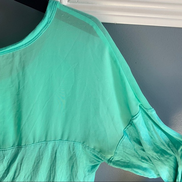 Juicy Couture Teal Long Sleeved Blouse - Picture 6 of 7